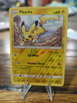 Pokemon TCG Pikachu Burning Shadows 40/147 Reverse Holo Common - Image 1