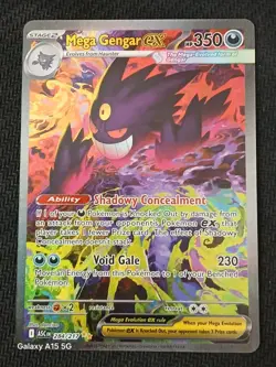 Mega Gengar EX 284/217 Me03 Ascended Heroes English Pokemon Card NM - Image 4