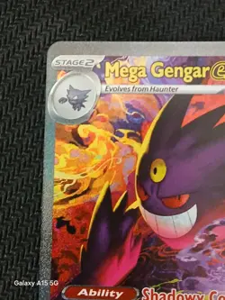 Mega Gengar EX 284/217 Me03 Ascended Heroes English Pokemon Card NM - Image 5