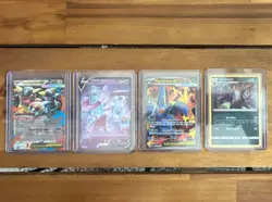 Pokemon TCG Foil Lot Mega Kangaskhan EX, Mewtwo V, Mega Heracross EX, Umbreon - Image 1