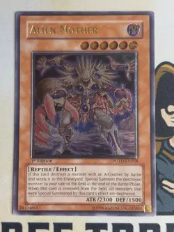 Alien Mother POTD-EN028 Ultimate Rare 1st Edition YuGiOh! NM EURO Print - Image 3