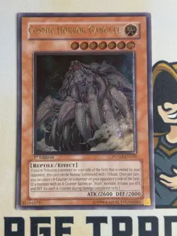 Cosmic Horror Gang'iel POTD-EN029 Ultimate Rare 1st Edition YuGiOh! NM EURO - Image 3