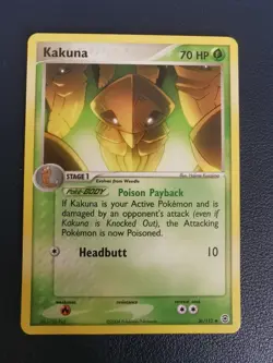 Pokemon Card Kakuna 36/112 EX FireRed & LeafGreen Uncommon - Image 1