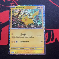 Pokemon TCG Pikachu Holo Promo McDonald's 2024 Card 002/015 NM - Image 1
