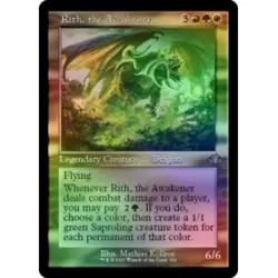 FOIL RITH, THE AWAKENER (RETRO FRAME) X4 Dominaria Remastered Magic MTG CARD - Image 1