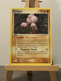 Tyrogue 33/115 Unseen Forces 2005 Pokemon Card Yuka Morii - Image 1