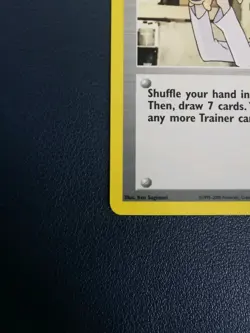 Pokemon Card Trainer Professor Elm 96/111 Neo Genesis Uncommon WOTC - Image 4