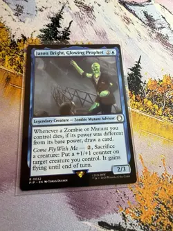 1x Jason Bright, Glowing Prophet NM Eng MTG - Fallout - Image 1