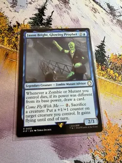 1x Jason Bright, Glowing Prophet NM Eng MTG - Fallout - Image 3