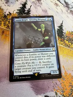 1x Jason Bright, Glowing Prophet NM Eng MTG - Fallout - Image 4