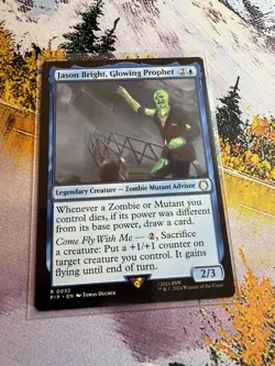 1x Jason Bright, Glowing Prophet NM Eng MTG - Fallout - Image 5