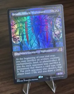 MTG Braids, Arisen Nightmare (Textured Foil) Dominaria United Foil - Image 2