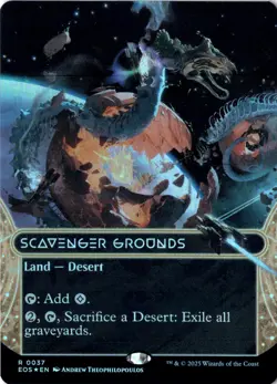 Scavenger Grounds (Borderless) Foil Edge of Eternities: Stellar Sights 37 - Image 1