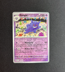 Pokemon TCG Gengar 94/165 Reverse Holo Scarlet & Violet 151 Card NM - Image 1
