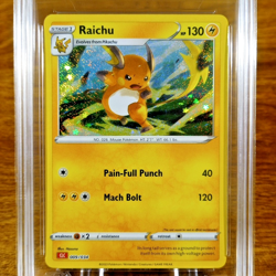 Pokemon Trading Card Game Classic Raichu CLC 009/034 AGS Gem-MT 10 Holo 2023 - Image 2