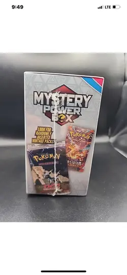 ✨Pokemon Mystery Power Box Chase Pack Seeded 1:10 (5 Booster Packs) NEW SEALED✨ - Image 2