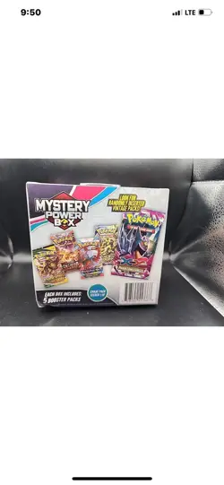 ✨Pokemon Mystery Power Box Chase Pack Seeded 1:10 (5 Booster Packs) NEW SEALED✨ - Image 3