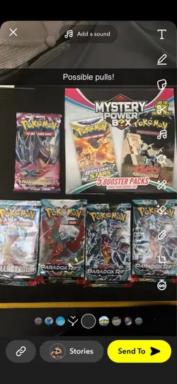 ✨Pokemon Mystery Power Box Chase Pack Seeded 1:10 (5 Booster Packs) NEW SEALED✨ - Image 5