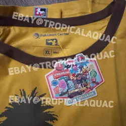 2025 Pokemon World Championships Pokemon Center Pikachu Varsity Shirt XL *NEW* - Image 2