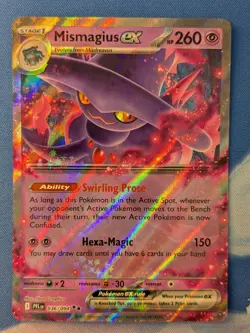 Mismagius EX 036/094 - Phantasmal Flames - English Pokemon TCG NM - Image 1