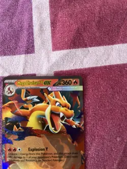 Mega Charizard Y EX 022/217 Ascended Heros Pokemon TCG Near Mint NM New - Image 5