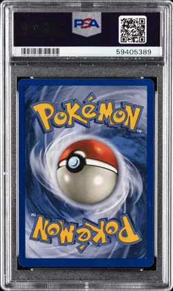 1999 POKEMON GAME YELLOW CHEEKS #58 PIKACHU PSA 8 - Image 2