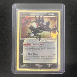 Pokemon TCG Greninja Celebrations Swsh144 Holo Promo LP - Image 1