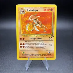 Pokemon Kabutops 24/62 Fossil Regular - LP - Image 1