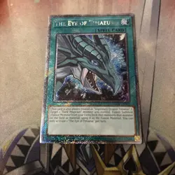 The Eye of Timaeus Platinum Secret Rare | RA04-EN282 | English Yu-Gi-Oh Card - Image 1