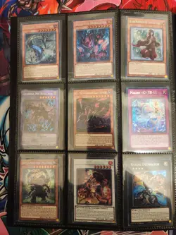 YUGIOH 100 PRISMATIC SECRET RARE CARDS+BINDER MP25 MP24 MP23 MP22 MP21 MP20 TN19 - Image 3