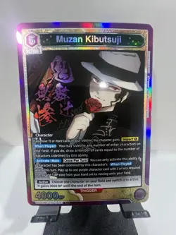 Union Arena Demon Slayer Vol 2 Muzan Kitbutsuki UEX05BT/KMY-3-049 SR Super Rare - Image 1