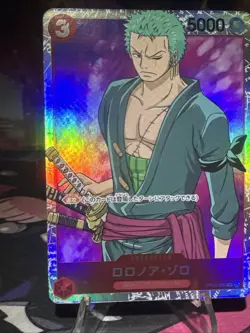 Roronoa Zoro OP01-025 SR Romance Dawn ONE PIECE Card Japanese NM Holo - Image 3