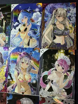 Goddess Story Waifu Bikini 9 x Character Doujin Cards Project Maiden Rem - Image 3