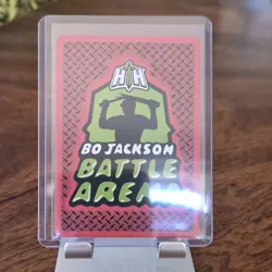 Bo Jackson Battle Arena Lumber First Edition Glow Card BF-110 100 Power 2026 - Image 5