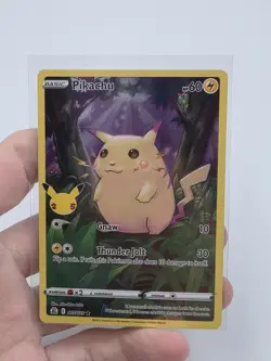 Pokemon TCG Celebrations Pikachu Holo Card 005/025 25th Anniversary - Image 1