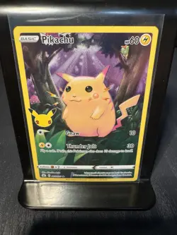 Pokemon TCG Pikachu Card 05/25 Celebrations 25th Anniversary Edition - Image 1