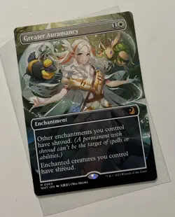 MTG Magic The Gathering Greater Auramancy *NP - Image 1