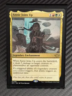 MTG - Annie Joins Up Outlaws of Thunder Junction - OTJ R 191 - Image 1