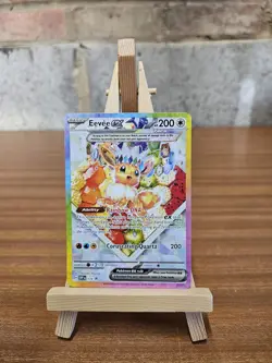 Pokemon Eevee EX SVP 174 Black Star Promo Prismatic Evolutions SPC - Image 1