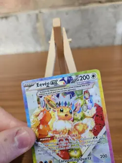 Pokemon Eevee EX SVP 174 Black Star Promo Prismatic Evolutions SPC - Image 2