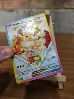 Pokemon Eevee EX SVP 174 Black Star Promo Prismatic Evolutions SPC - Image 3