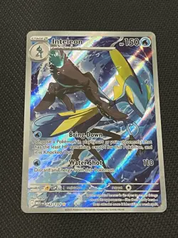 Pokemon TCG Mega Evolution 142/132 Inteleon Illustration Rare - NM - Image 1