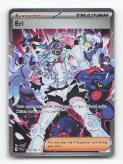 Pokemon TCG - Eri 210/162 Special Illustration Rare Temporal Forces - Image 1