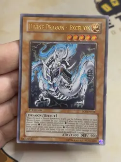 Divine Dragon - Excelion SOI-EN033 Ultimate Rare 1st Edition YuGiOh! LP EU Print - Image 2