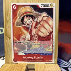P-001 Monkey.D.Luffy Promo Pack 2022 Promo Prost-errata One Piece TCG English - Image 2
