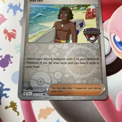 Pokemon TCG Surfer Surging Sparks Regional Championships Promo Card 187/191 - Image 2