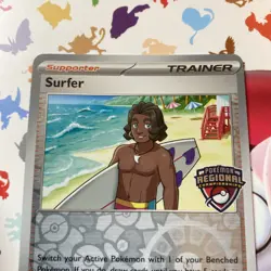 Pokemon TCG Surfer Surging Sparks Regional Championships Promo Card 187/191 - Image 3