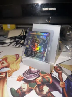 Vivi Ornitier Borderless Foil Card Final Fantasy MTG Magic the Gathering - Image 3