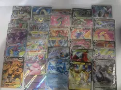 Lot Of 31 Pokemon V, EX, & VMAX CARDS - Image 1
