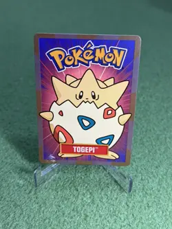 Pokemon Togepi Promo Betty Crocker Fruit Roll Up Rare Card - Little damage - Image 1